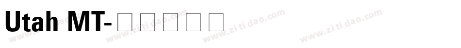 Utah MT字体转换